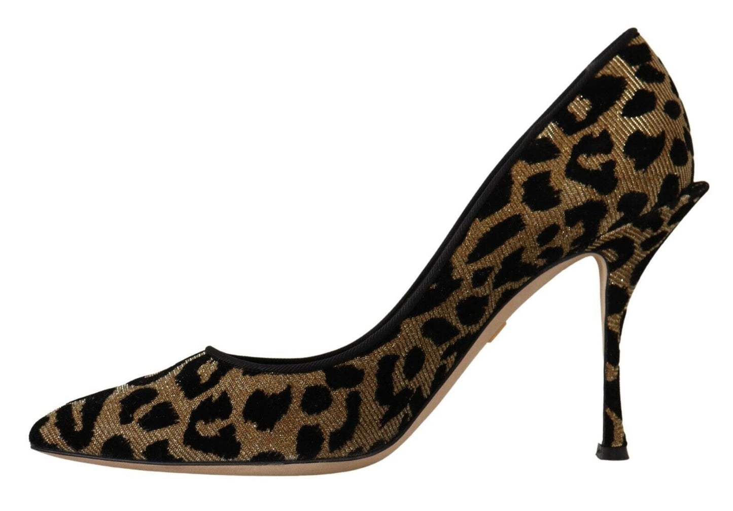 Dolce & Gabbana Elegant Leopard Print Heels Pumps