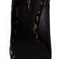 Dolce & Gabbana Elegant Leopard Print Heels Pumps