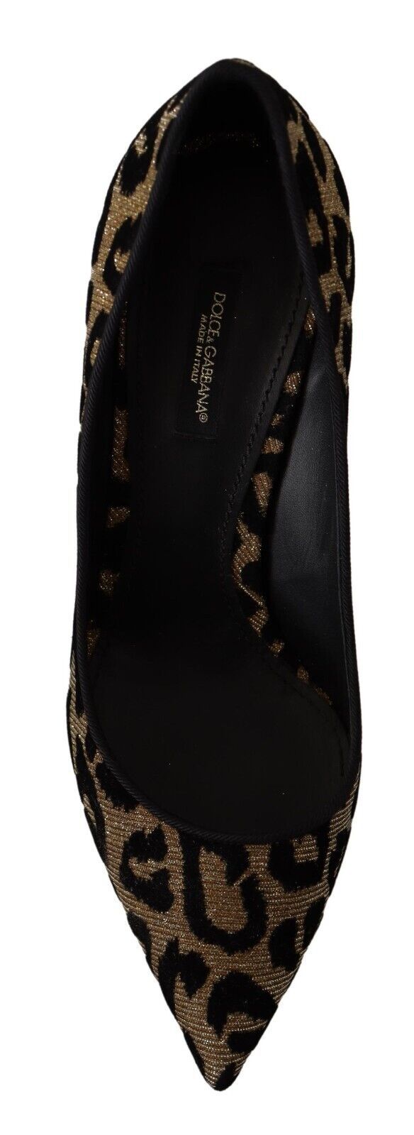 Dolce & Gabbana Elegant Leopard Print Heels Pumps