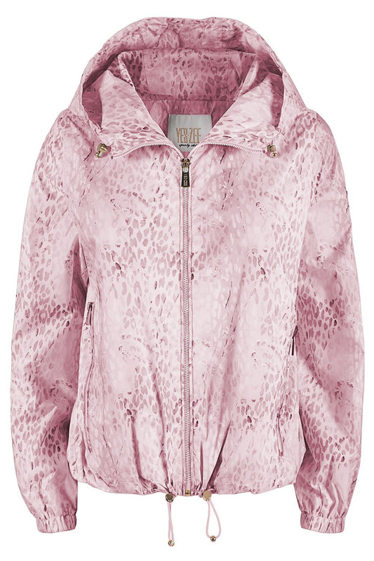 Yes Zee Pink Polyester Women Jacket