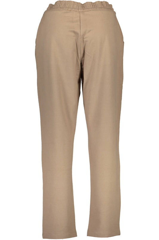 U.S. POLO ASSN. Beige Cotton Women Pant