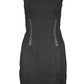 Guess Jeans Black Viscose Women Dress