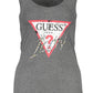 Guess Jeans Gray Cotton Women Tank Top