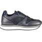 Emporio Armani Blue Polyester Women Sneaker