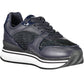 Emporio Armani Blue Polyester Women Sneaker