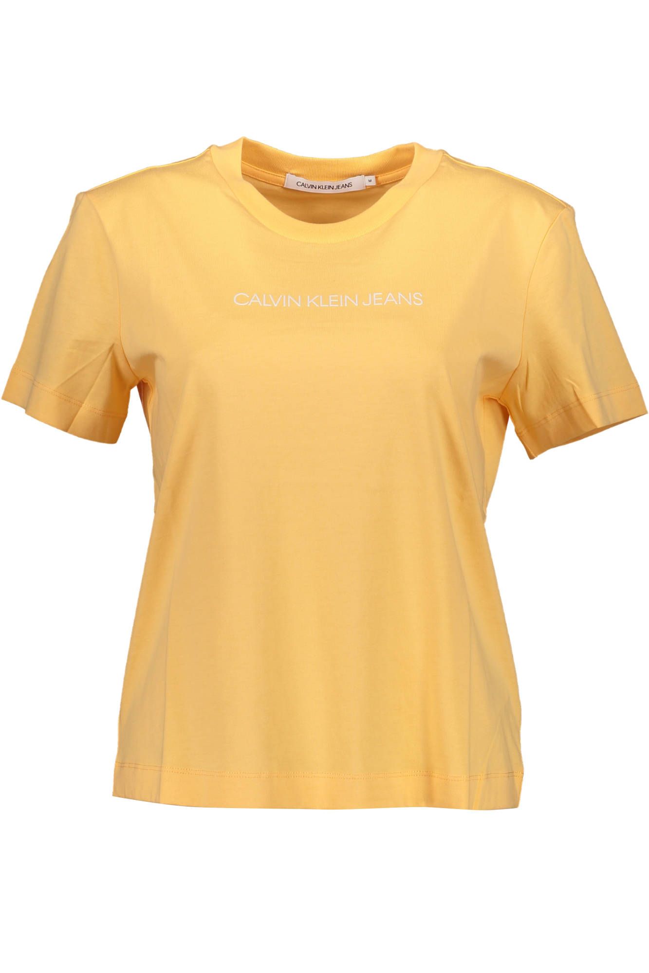 Calvin Klein Orange Cotton Women T-Shirt