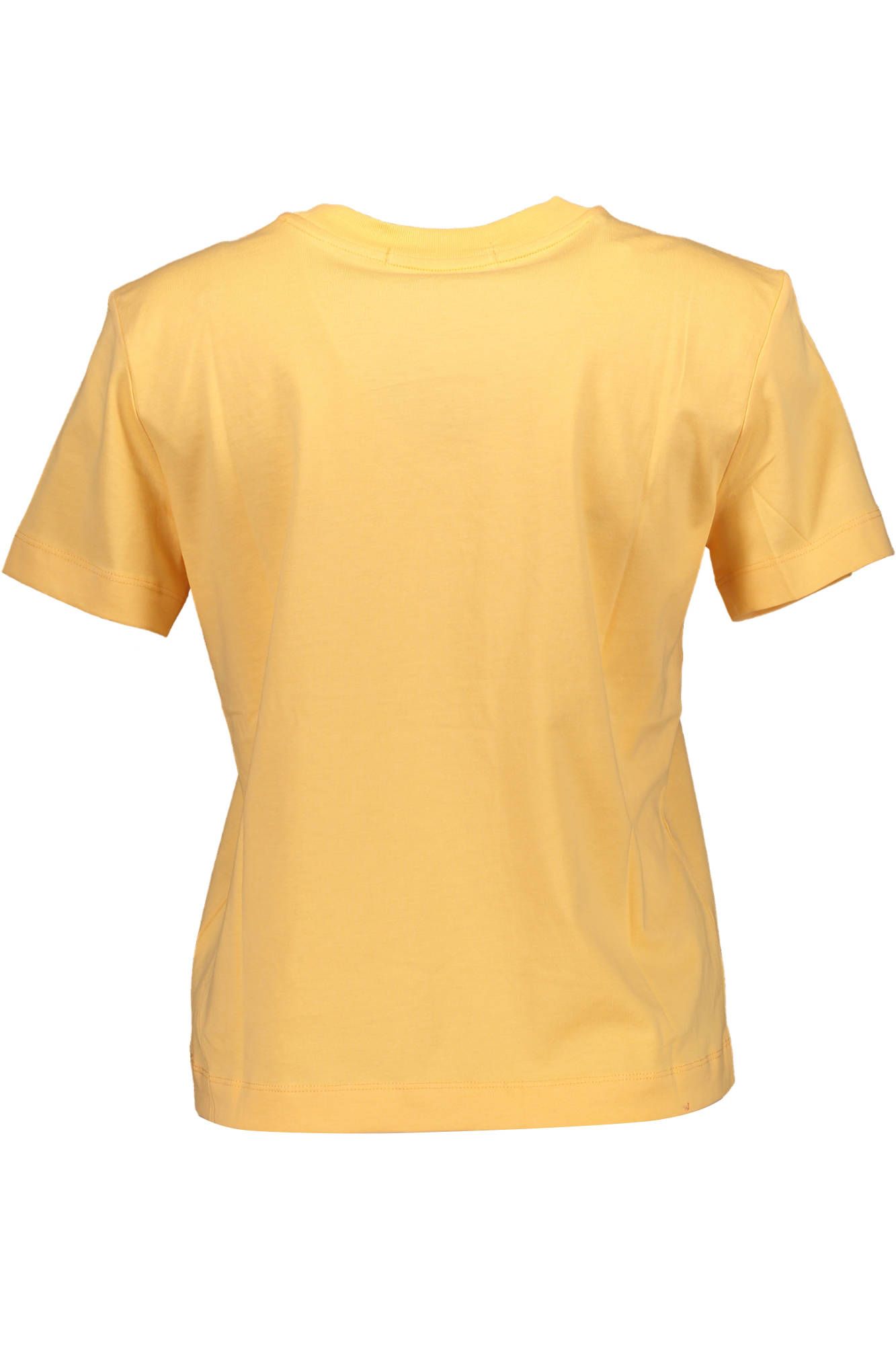 Calvin Klein Orange Cotton Women T-Shirt