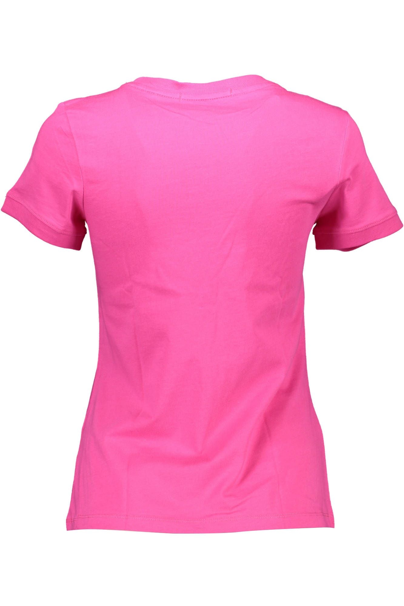 Calvin Klein Pink Organic Cotton Women T-Shirt