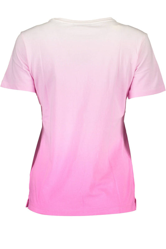 Guess Jeans Pink Cotton Women T-Shirt