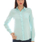 Gant Light Blue Linen Women Shirt