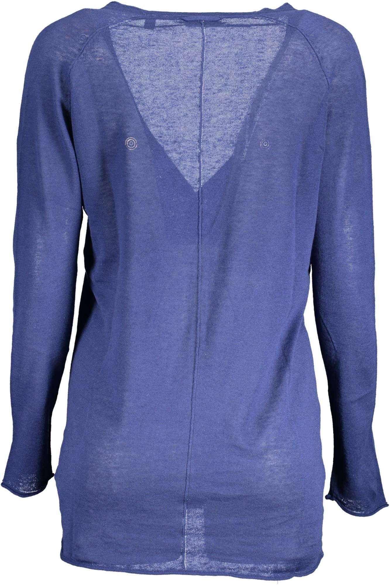 Gant Blue Linen Women Cardigan