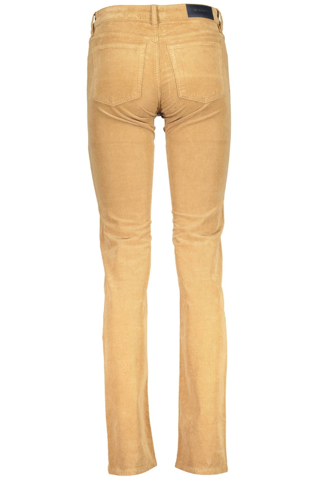 Gant Brown Cotton Women Pants