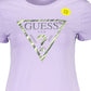 Guess Jeans Purple Cotton Women T-Shirt