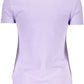 Guess Jeans Purple Cotton Women T-Shirt