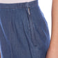 Gant Blue Cotton Women Skirt