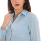 Gant Light Blue Cotton Women Shirt