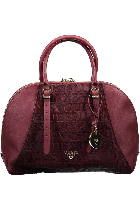 Guess Jeans Purple Leather Women Handbag