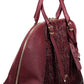 Guess Jeans Purple Leather Women Handbag