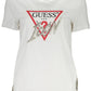 Guess Jeans White Cotton Women T-Shirt