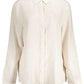 Gant Beige Linen Women Shirt