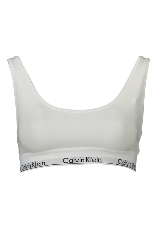 Calvin Klein White Cotton Women Sports Bra