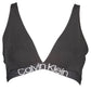 Calvin Klein Black Cotton Women Bra