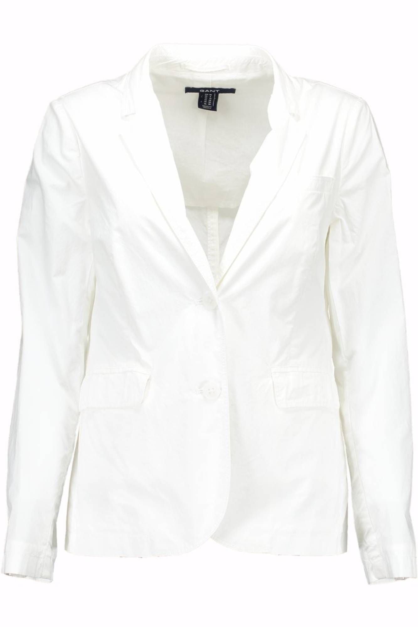 Gant White Cotton Women Jacket