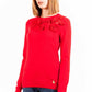 Love Moschino Red Polyester Women Sweater