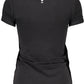 Guess Jeans Black Cotton Women T-Shirt