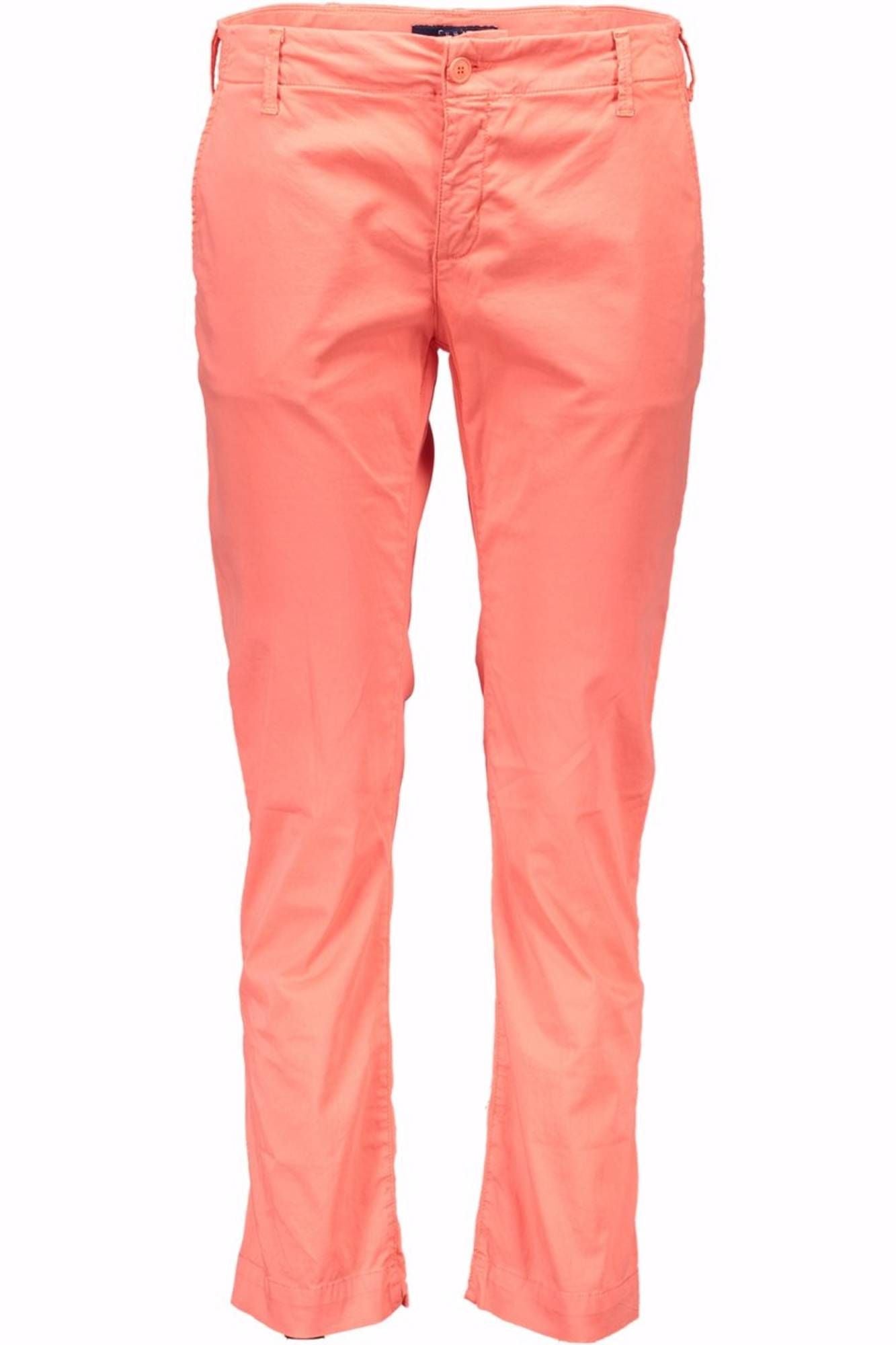 Gant Red Cotton Women Pant