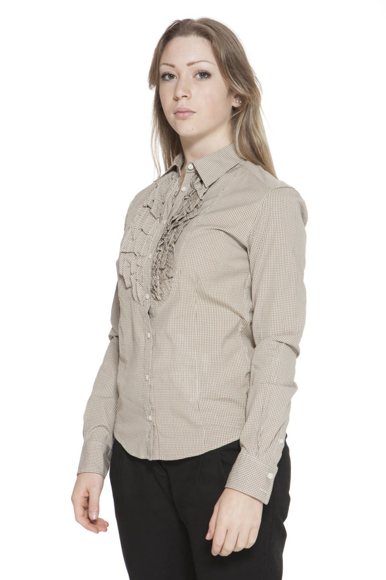 Gant Brown Cotton Women Shirt