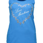 Love Moschino Blue Cotton Women T-Shirt