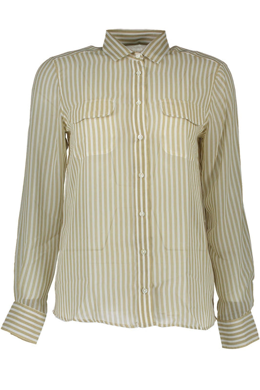 Gant Beige Polyester Women Shirt