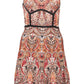 Just Cavalli Orange Viscose Women Dress