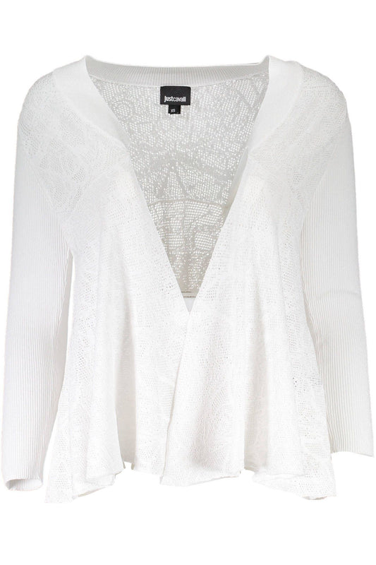 Just Cavalli White Viscose Women Sweater