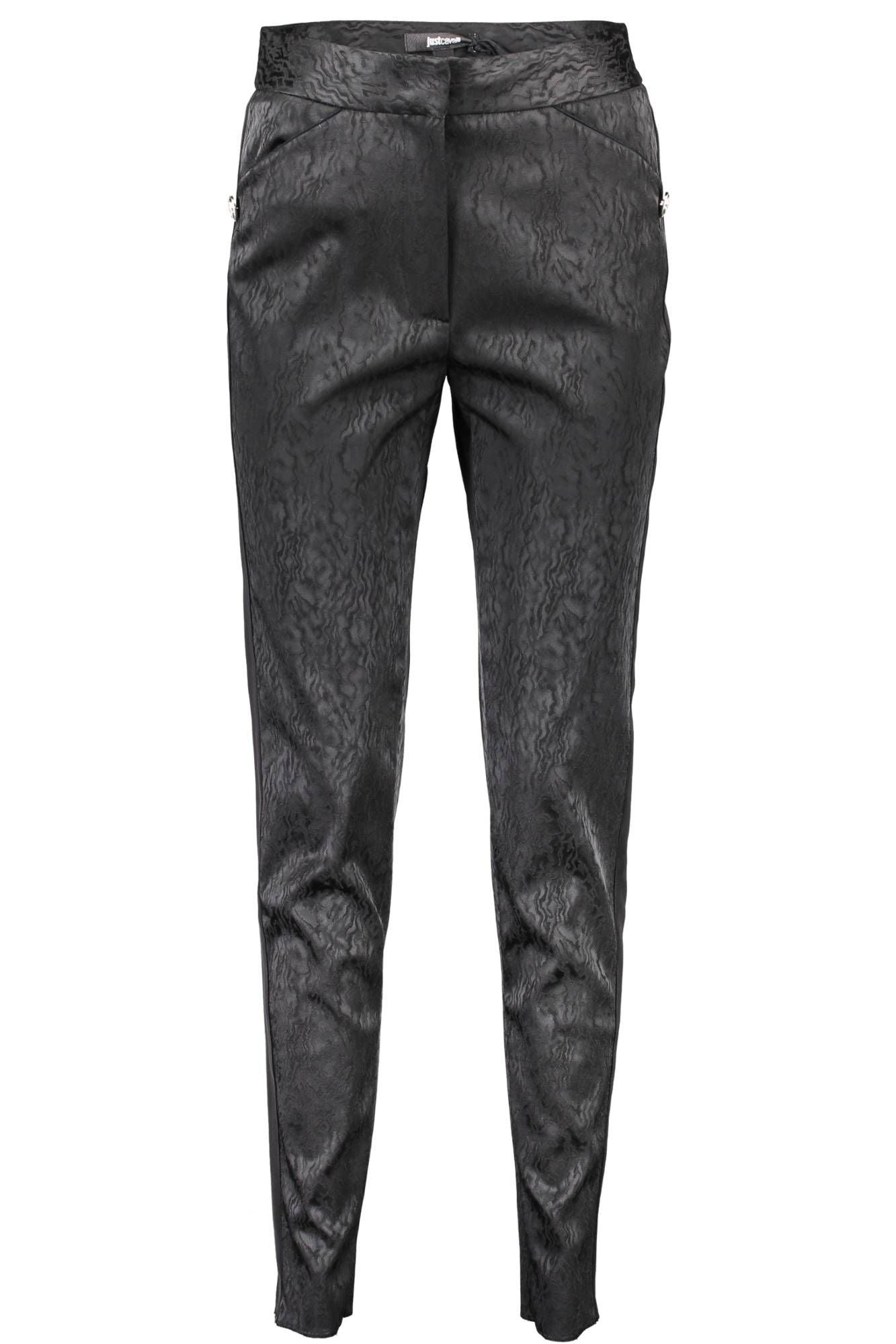 Just Cavalli Black Polyester Women Pant