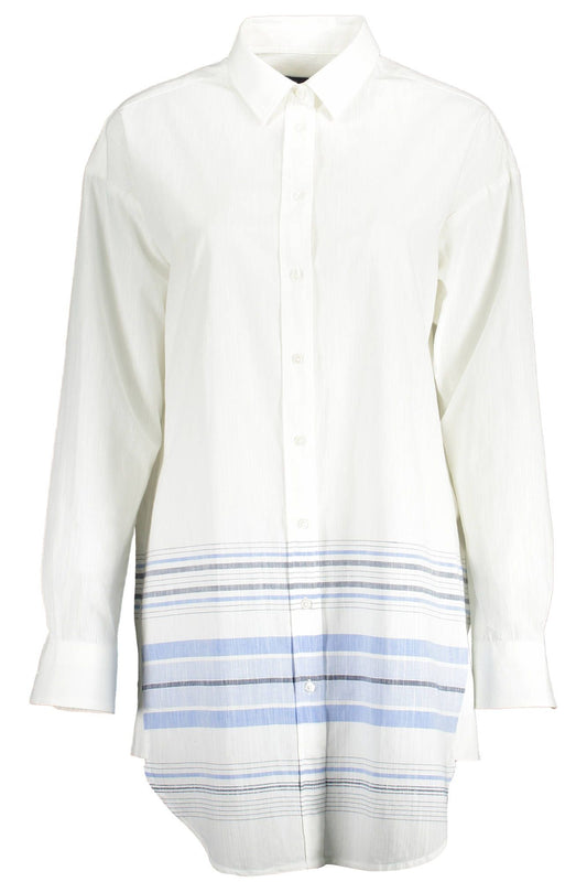 Gant White Cotton Women's Shirt