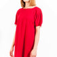 Love Moschino "Red Viscose Women Dress"