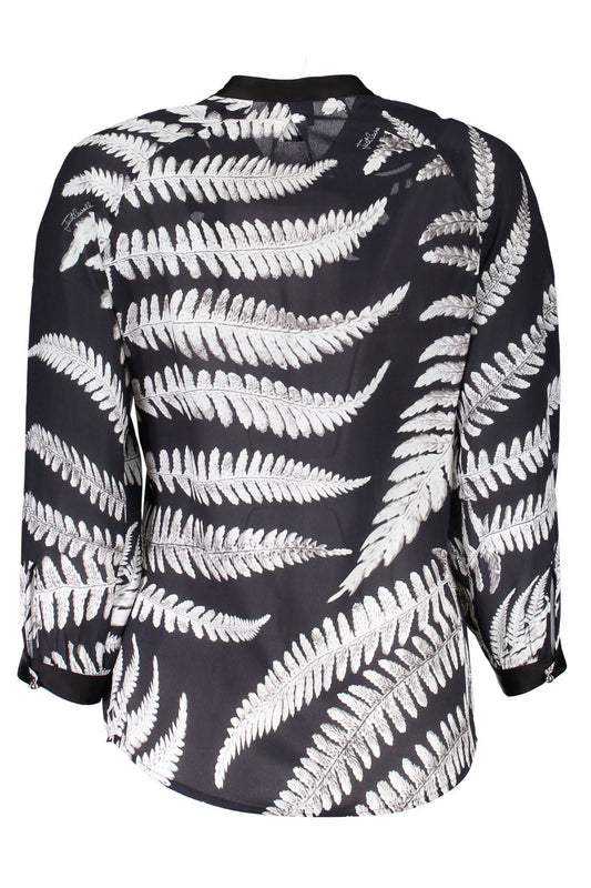 Just Cavalli Black Viscose Women Shirt