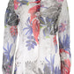 Just Cavalli White Silk Women Shirt