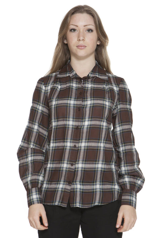 Gant Brown Cotton Women Shirt