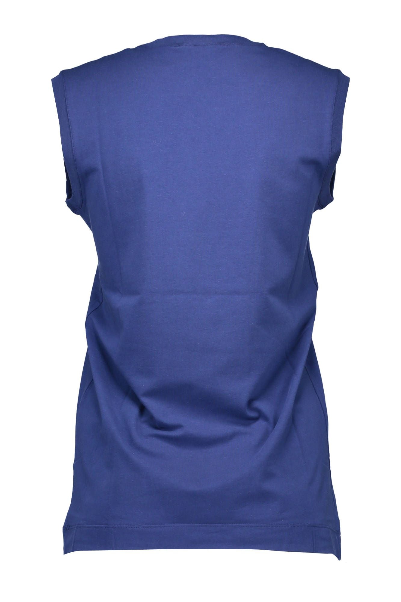 Love Moschino Blue Cotton Women Top