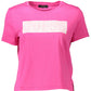 Guess Jeans Pink Cotton Women T-Shirt