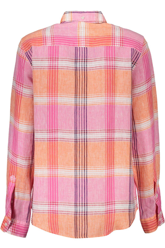 Gant Pink Linen Women Shirt