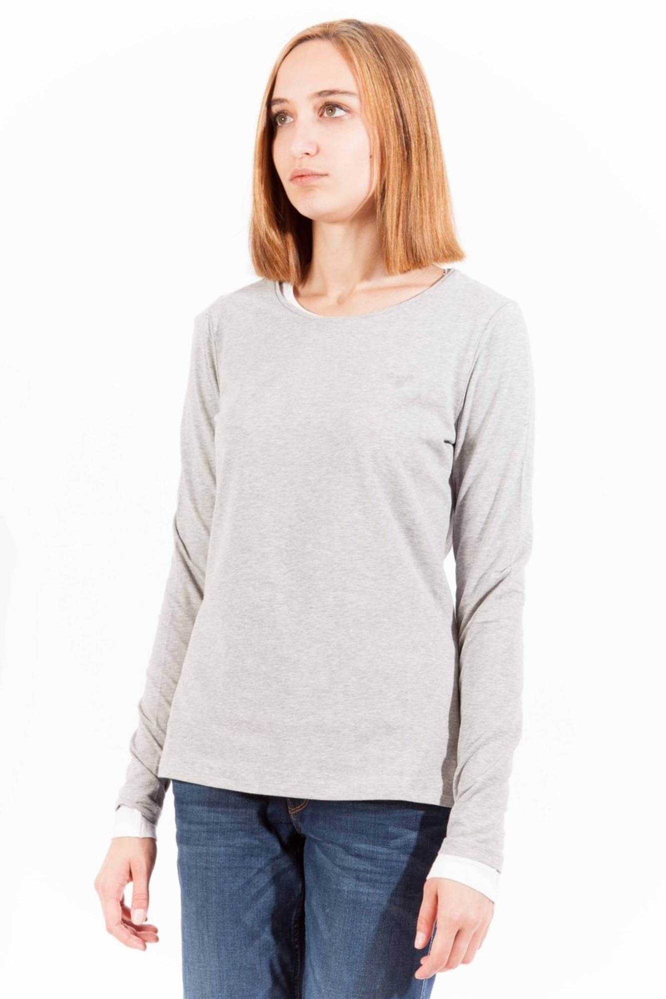 Gant Gray Cotton Women T-Shirt