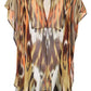 Just Cavalli Orange Viscose Women Dress