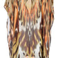 Just Cavalli Orange Viscose Women Dress