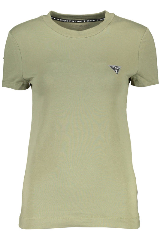 Guess Jeans Green Cotton Women T-Shirt