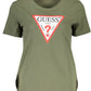 Guess Jeans Green Cotton Women T-Shirt