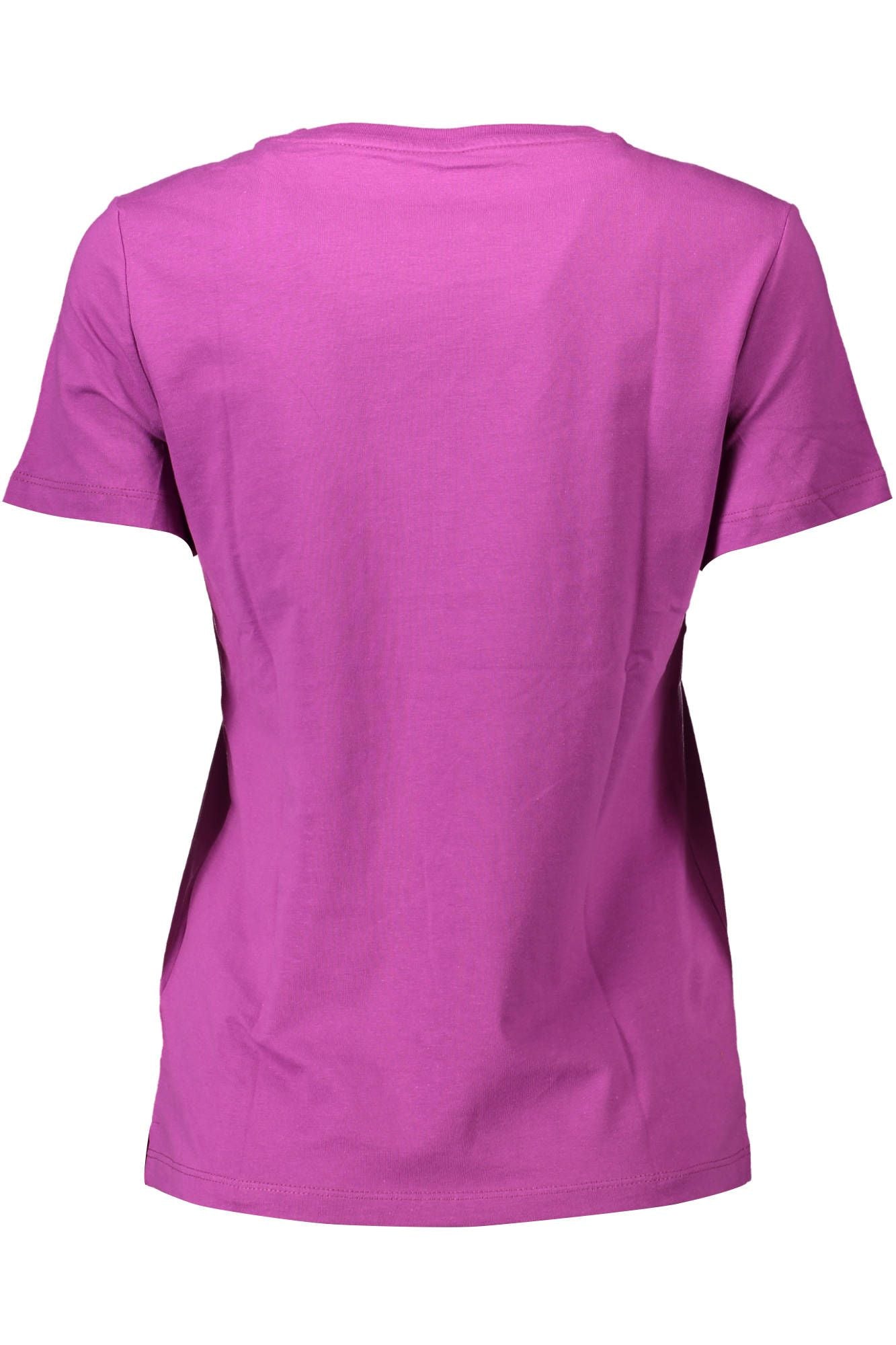 Guess Jeans Purple Cotton Women T-Shirt